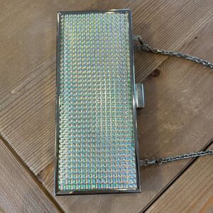 BCBGeneration Jeweled Evening Bag with Chain NWOT